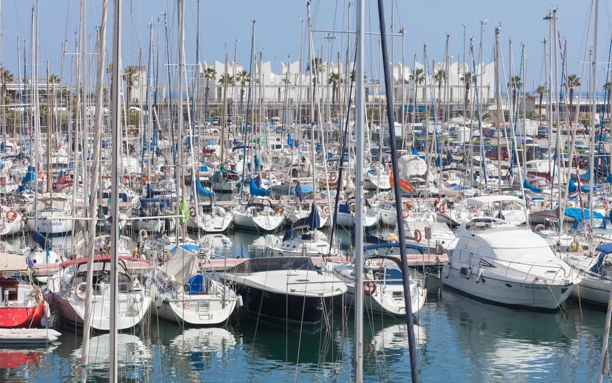 Le Port Olympique de Barcelone et sa marina